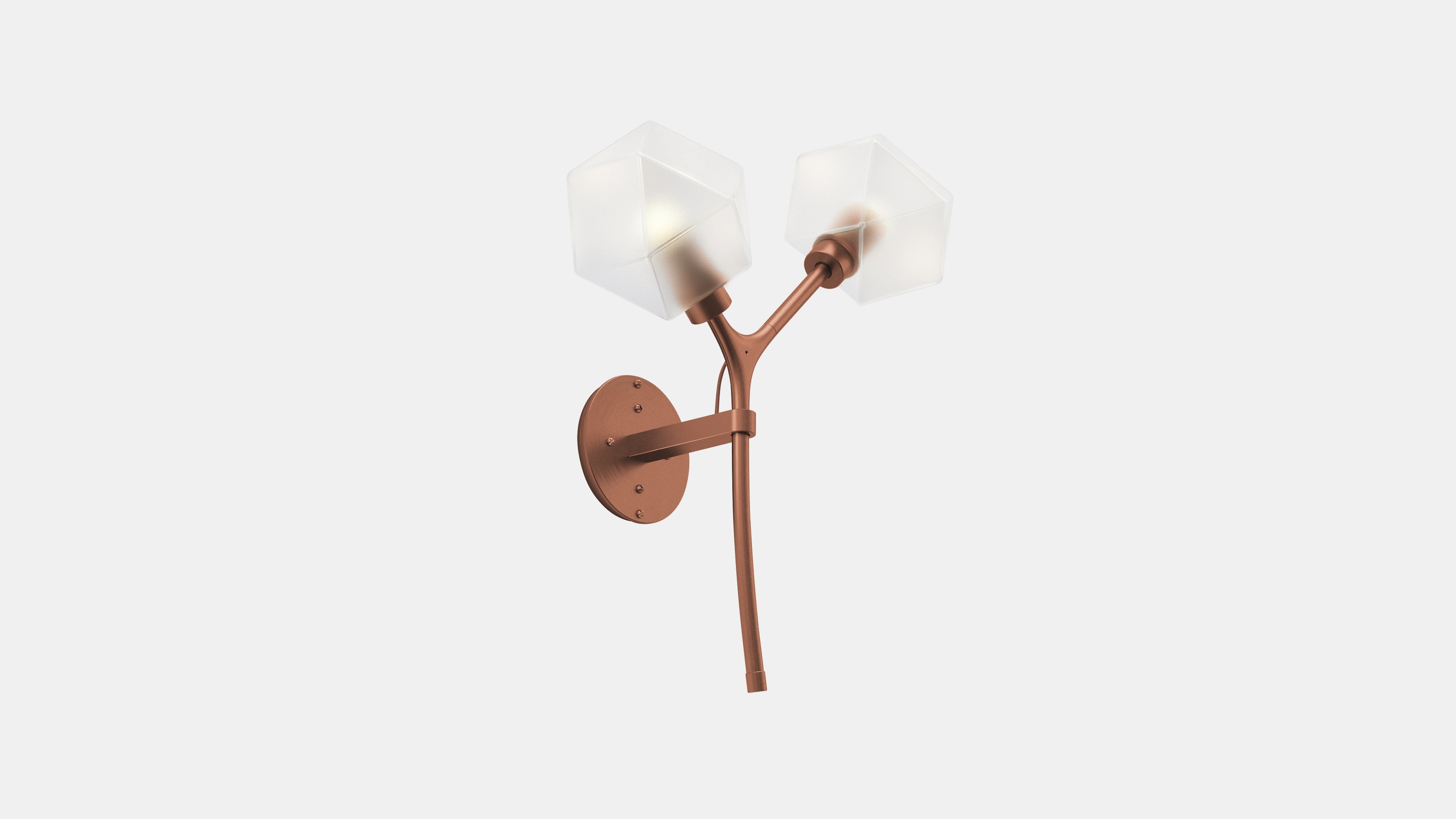 Welles Double Sconce MG Copper