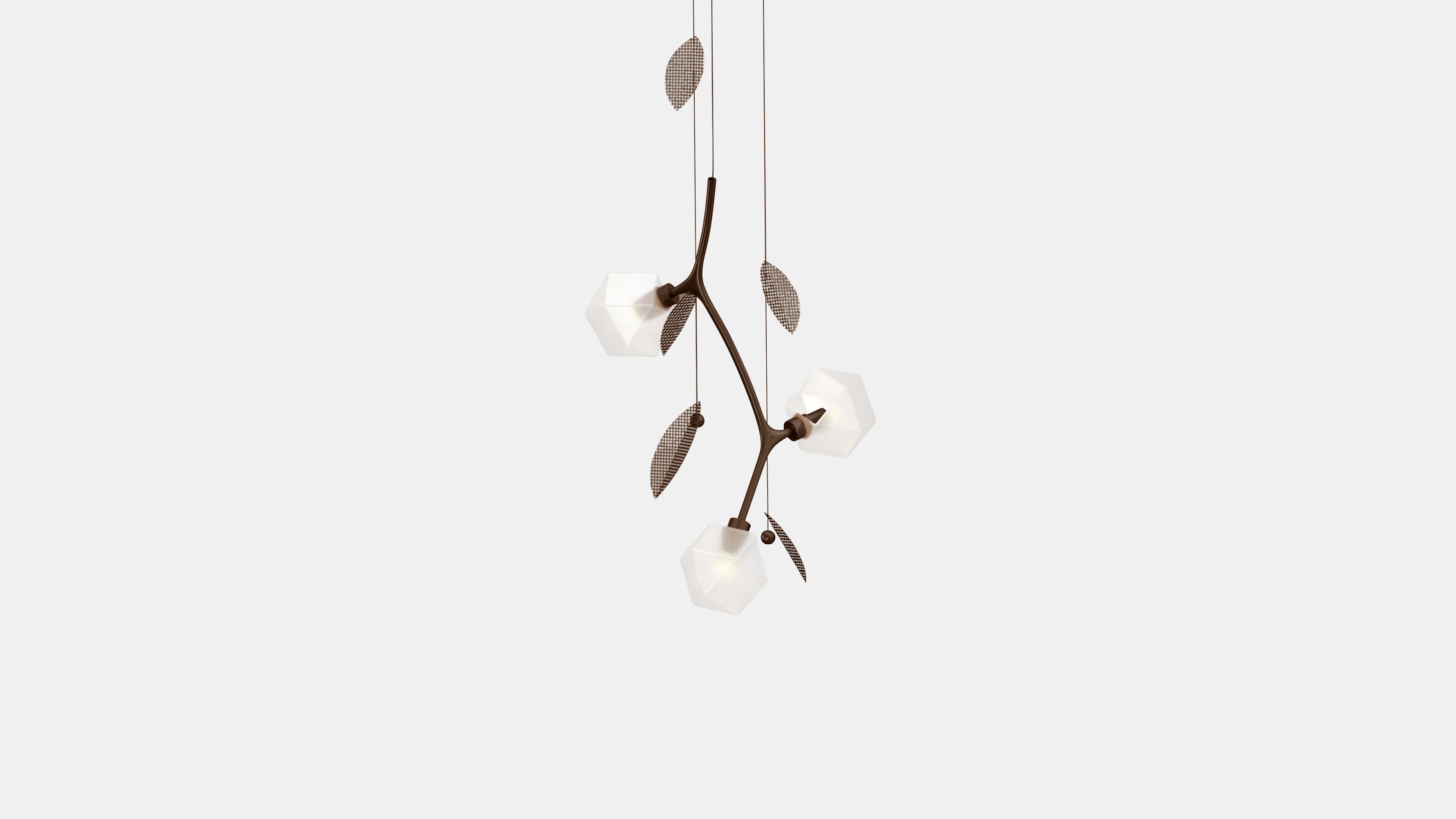 Welles Small Pendant MG Bronze