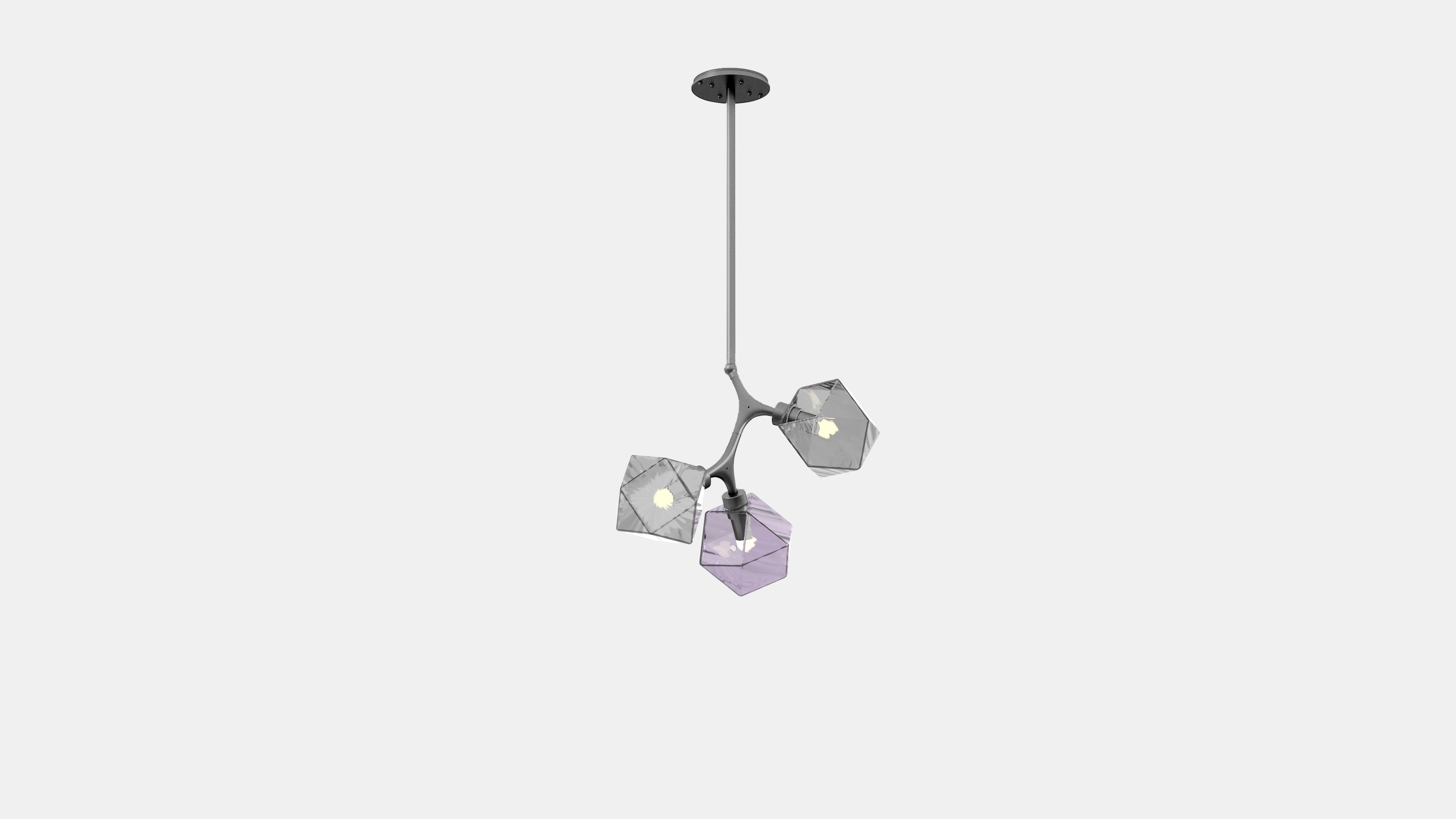 Welles Triple Pendant DR Nickel