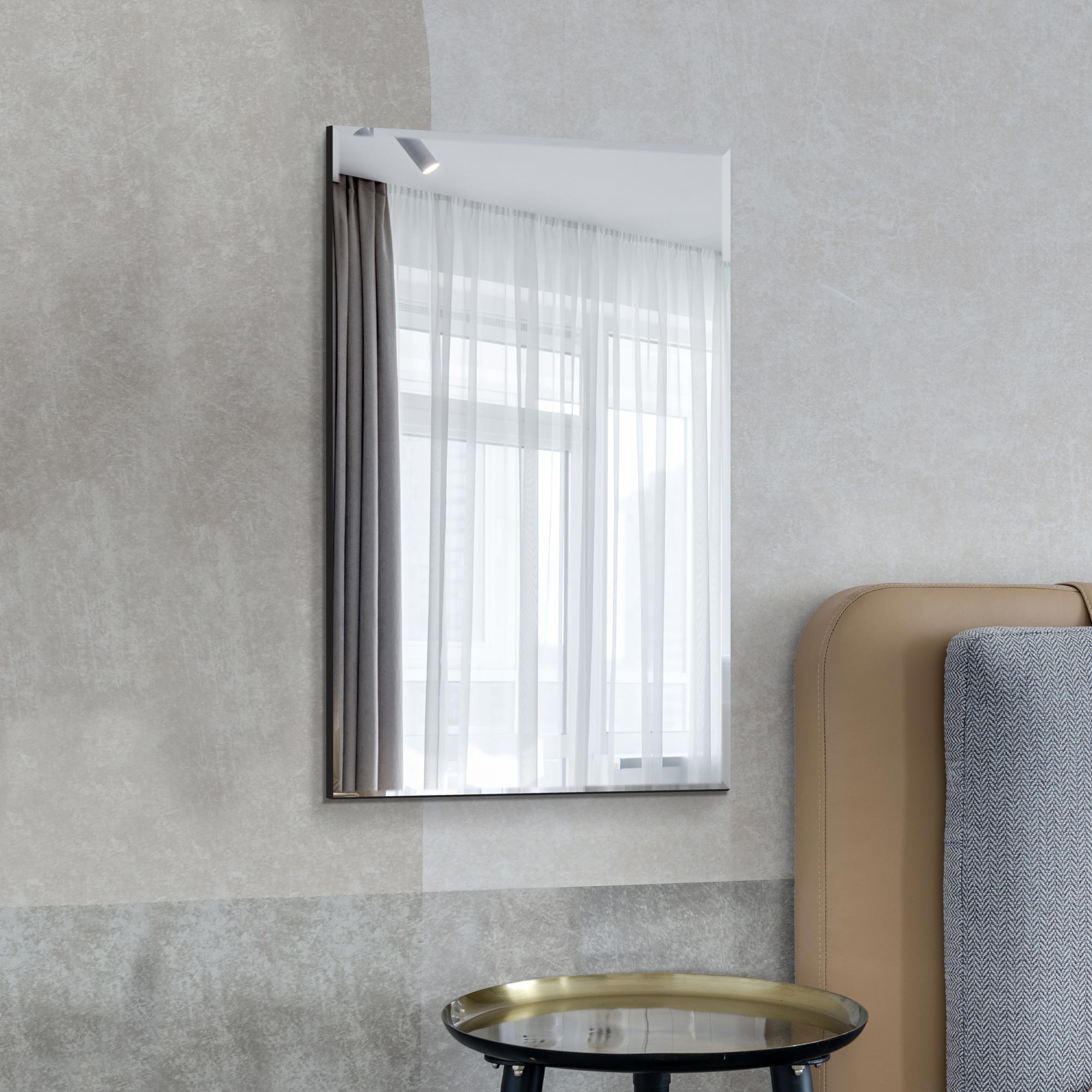 Elegant Beveled Edge Venetian Mirror 120 x 80CM (3ft11 x 2ft8)-8