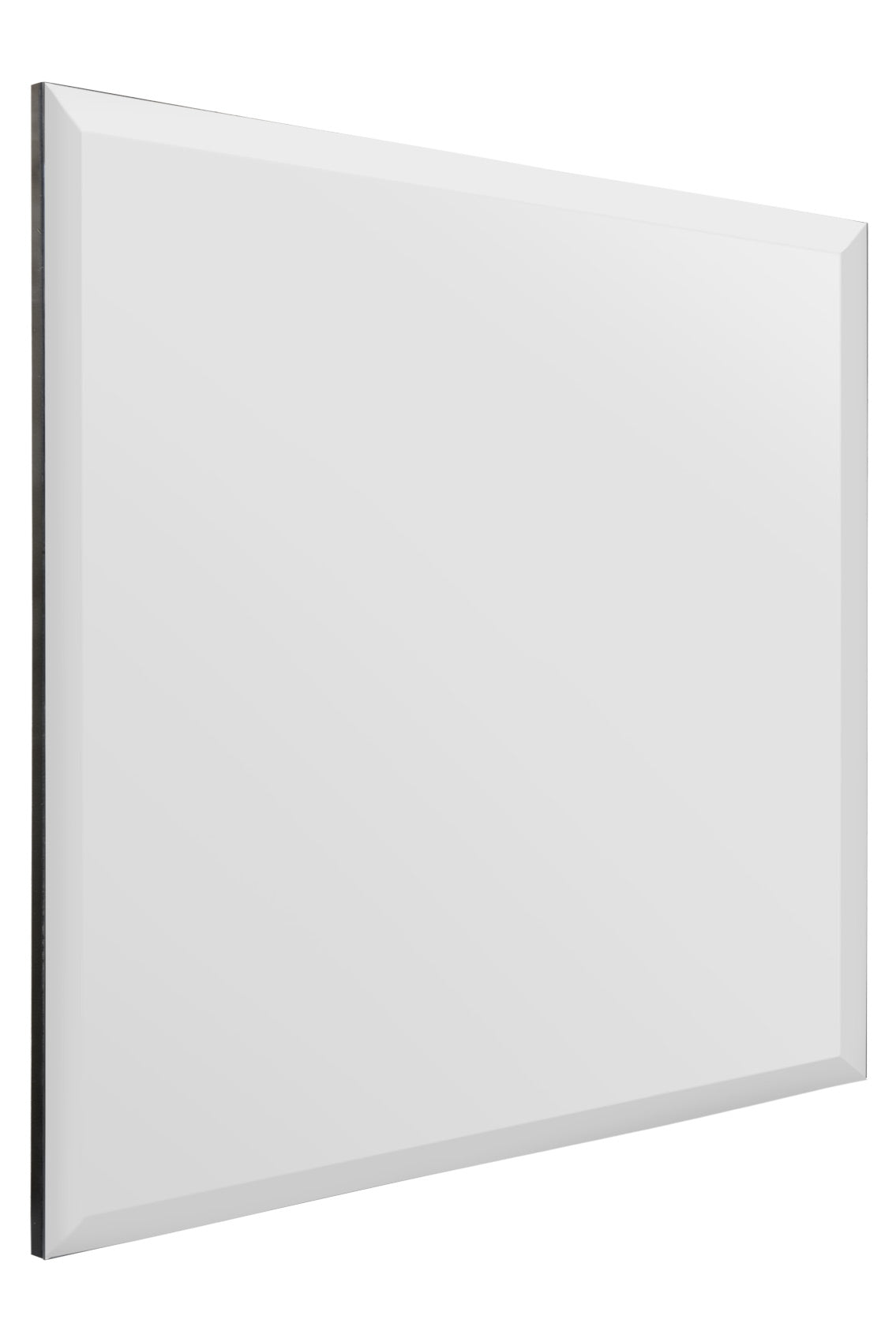 The Elegance - Contemporary Beveled Square Wall Mirror 24" X 24" (60x60CM)-3