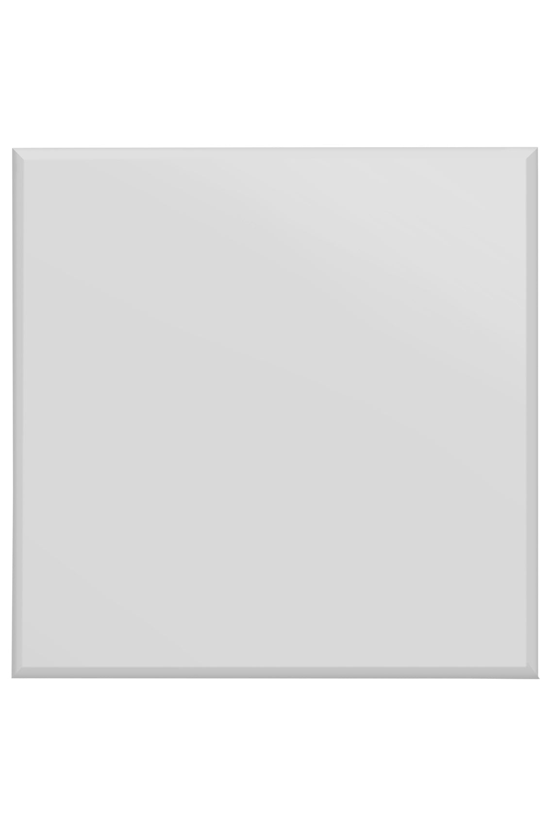 The Contemporary - Sleek Bevelled Square Wall Mirror 27" X 27" (70x70CM)-2