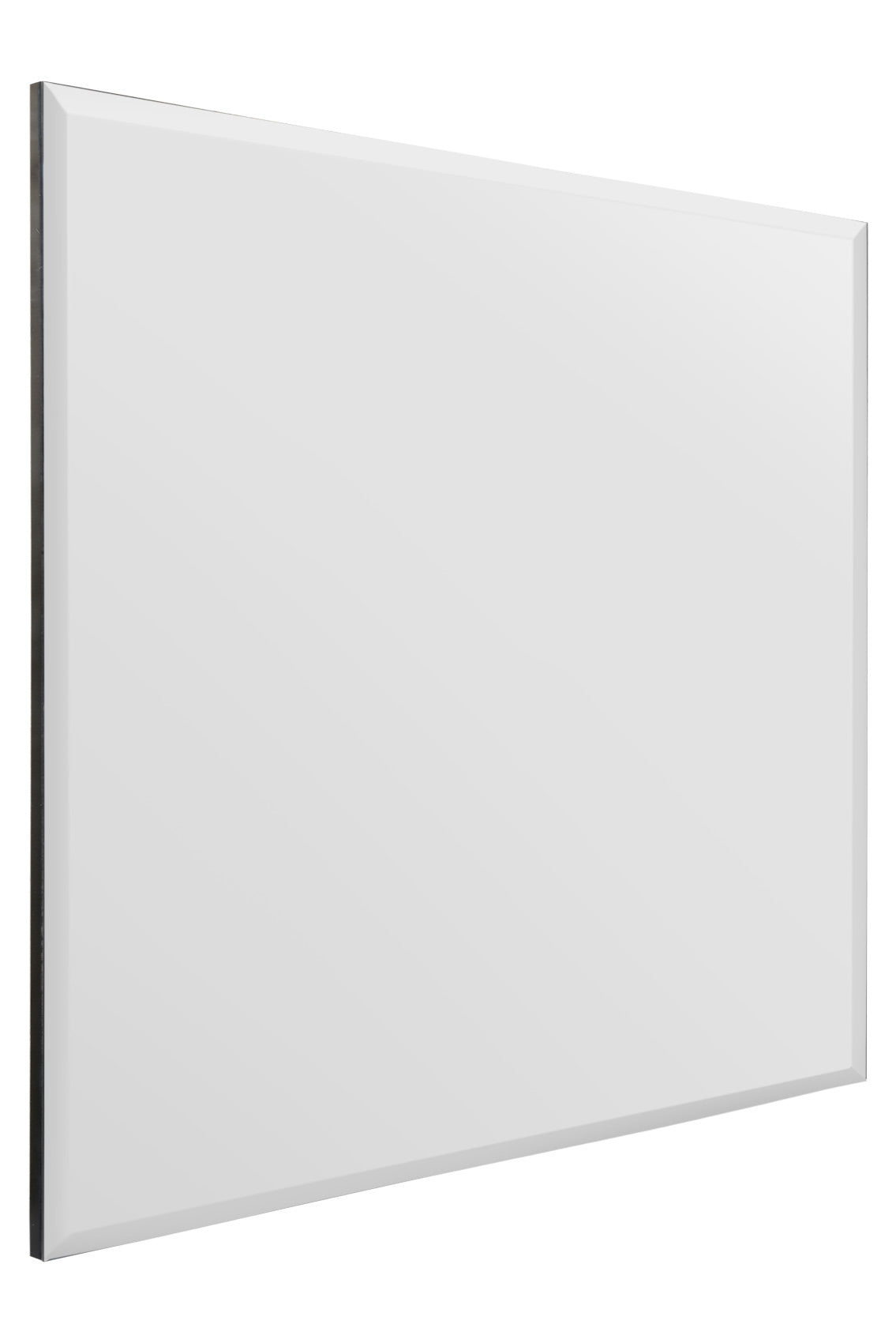 The Contemporary - Sleek Bevelled Square Wall Mirror 27" X 27" (70x70CM)-3