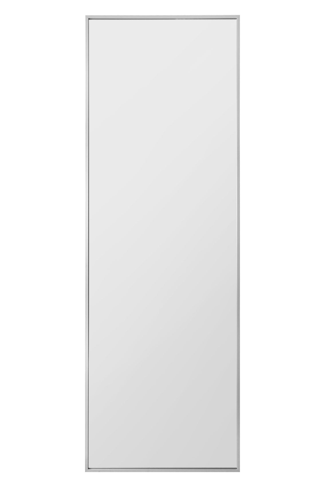 Artus Cheval Mirror with Silver Aluminium Frame - 67" x 23" (170CM x 58CM)-2