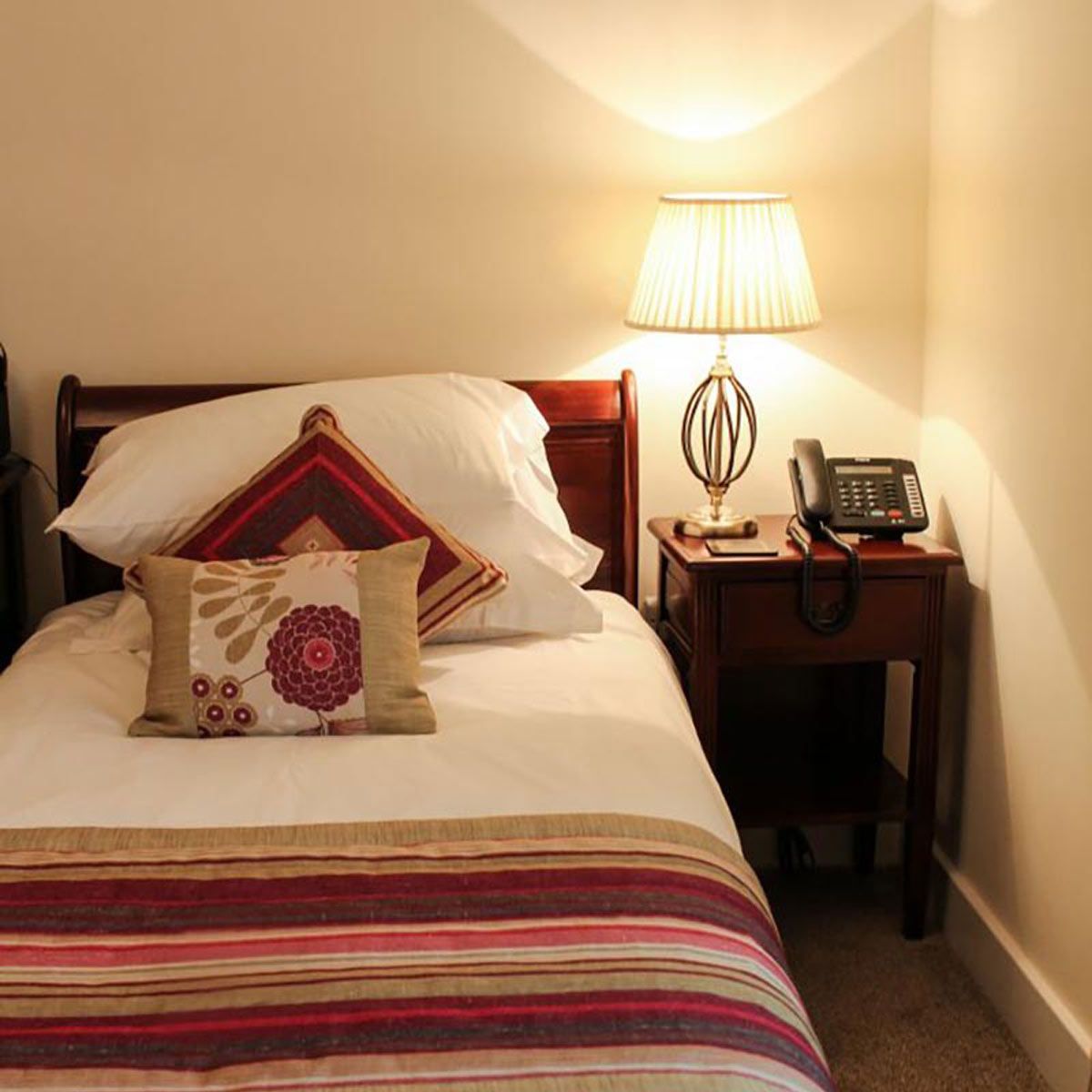 Aegean Light Table Lamp in Aged Brass with Ivory Shade