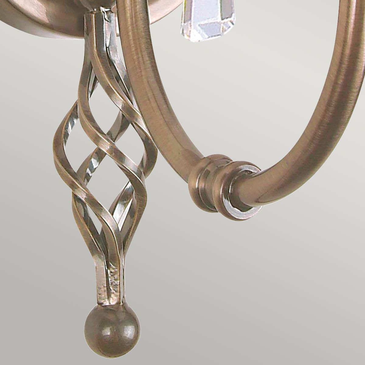 Aegean Light Wall Light in Aged Brass
