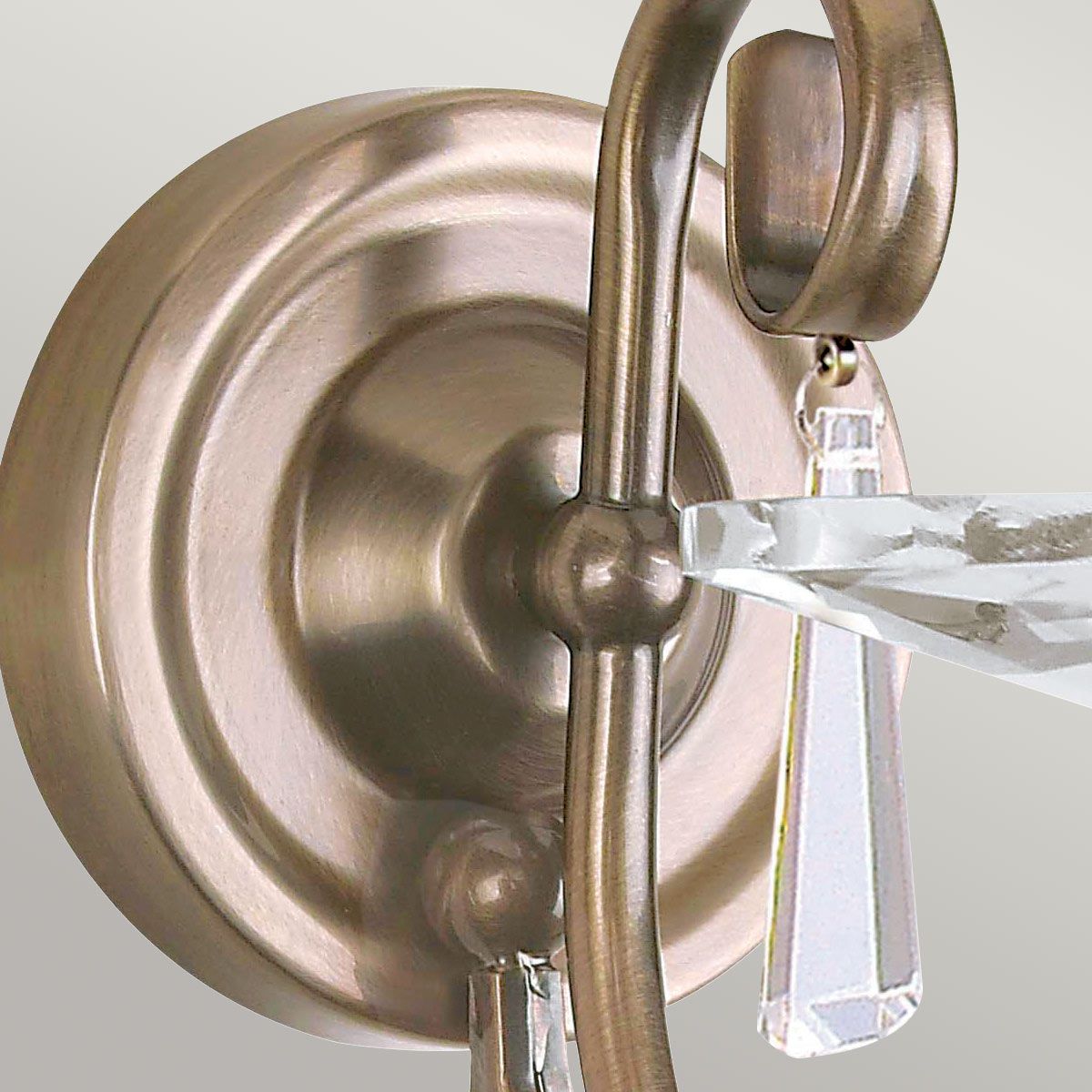 Aegean Light Wall Light in Aged Brass