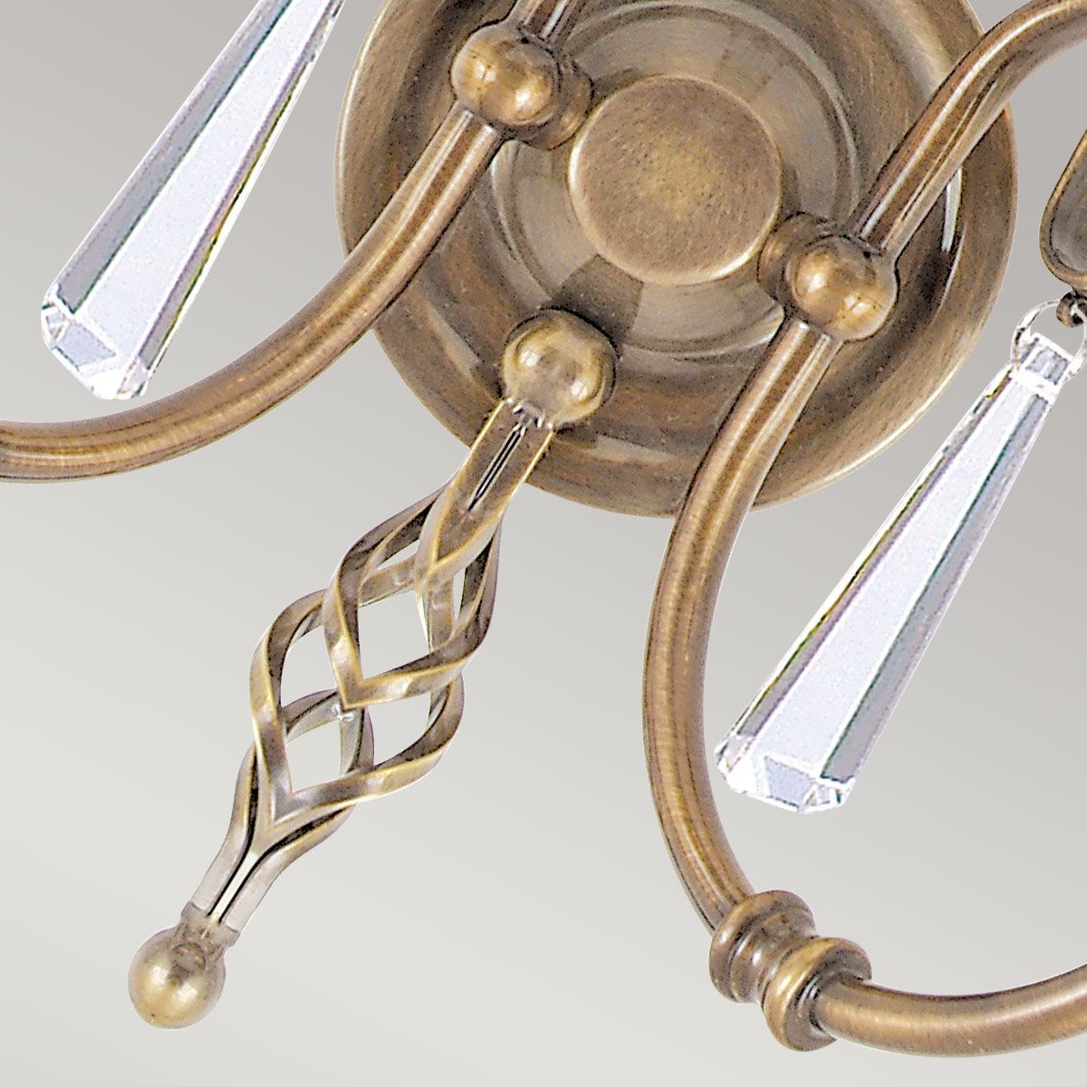 Aegean Light Wall Light in Aged Brass