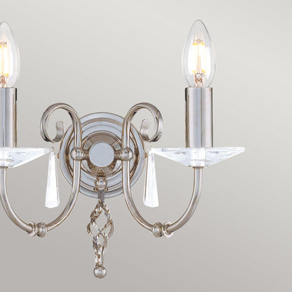 Aegean Light Wall Light in Polished Nickel