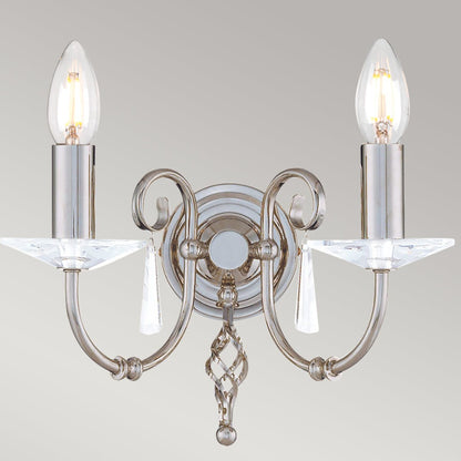 Aegean Light Wall Light in Polished Nickel