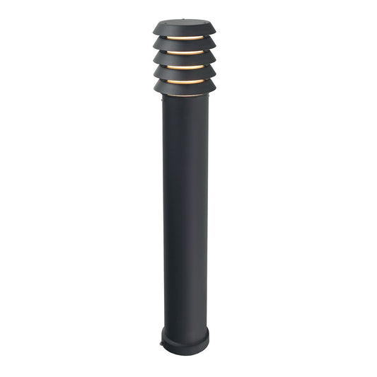 Alta In Light Large Bollard In Black
