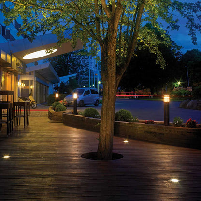 Alta In Light Large Bollard In Black