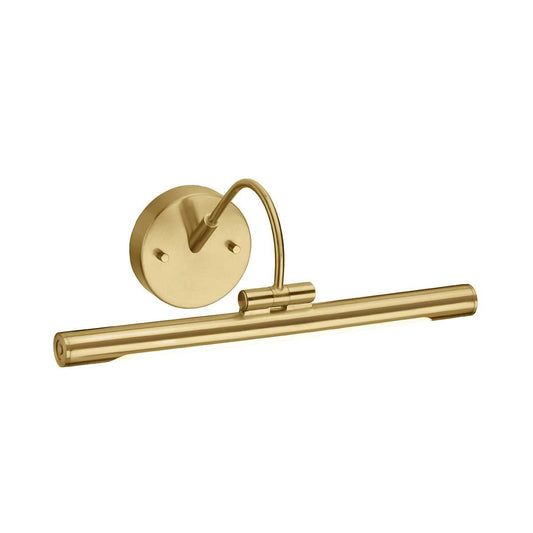 Alton in Light Small LED Picture Light in Brushed Brass