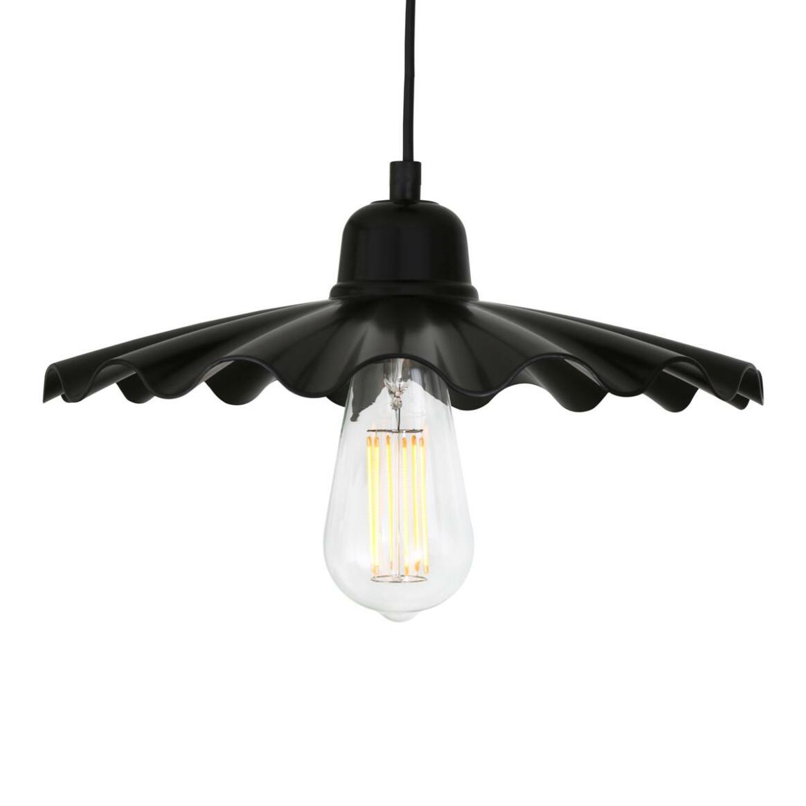 Ardle Ripple Shade Factory Pendant Light 30cm