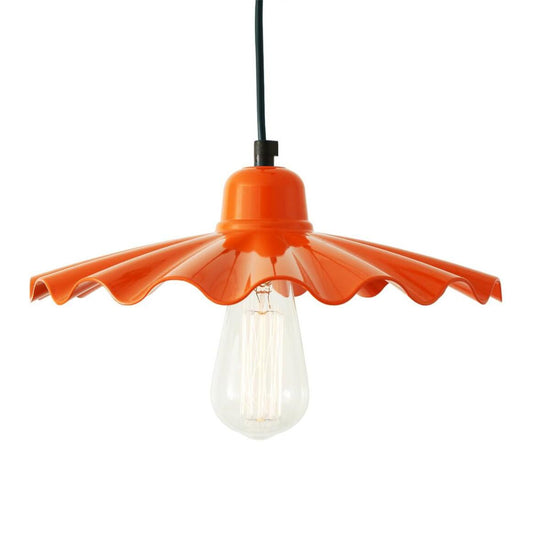 Ardle Ripple Shade Factory Pendant Light 30cm