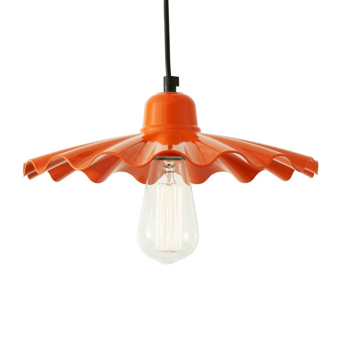 Ardle Ripple Shade Factory Pendant Light 30cm