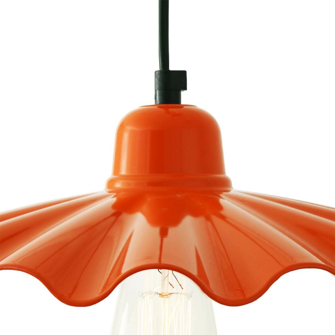 Ardle Ripple Shade Factory Pendant Light 30cm