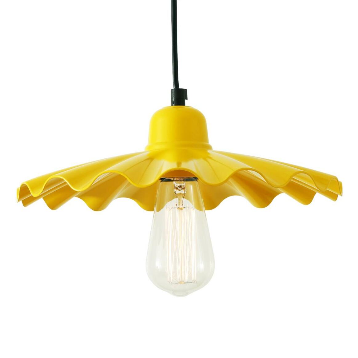 Ardle Ripple Shade Factory Pendant Light 30cm