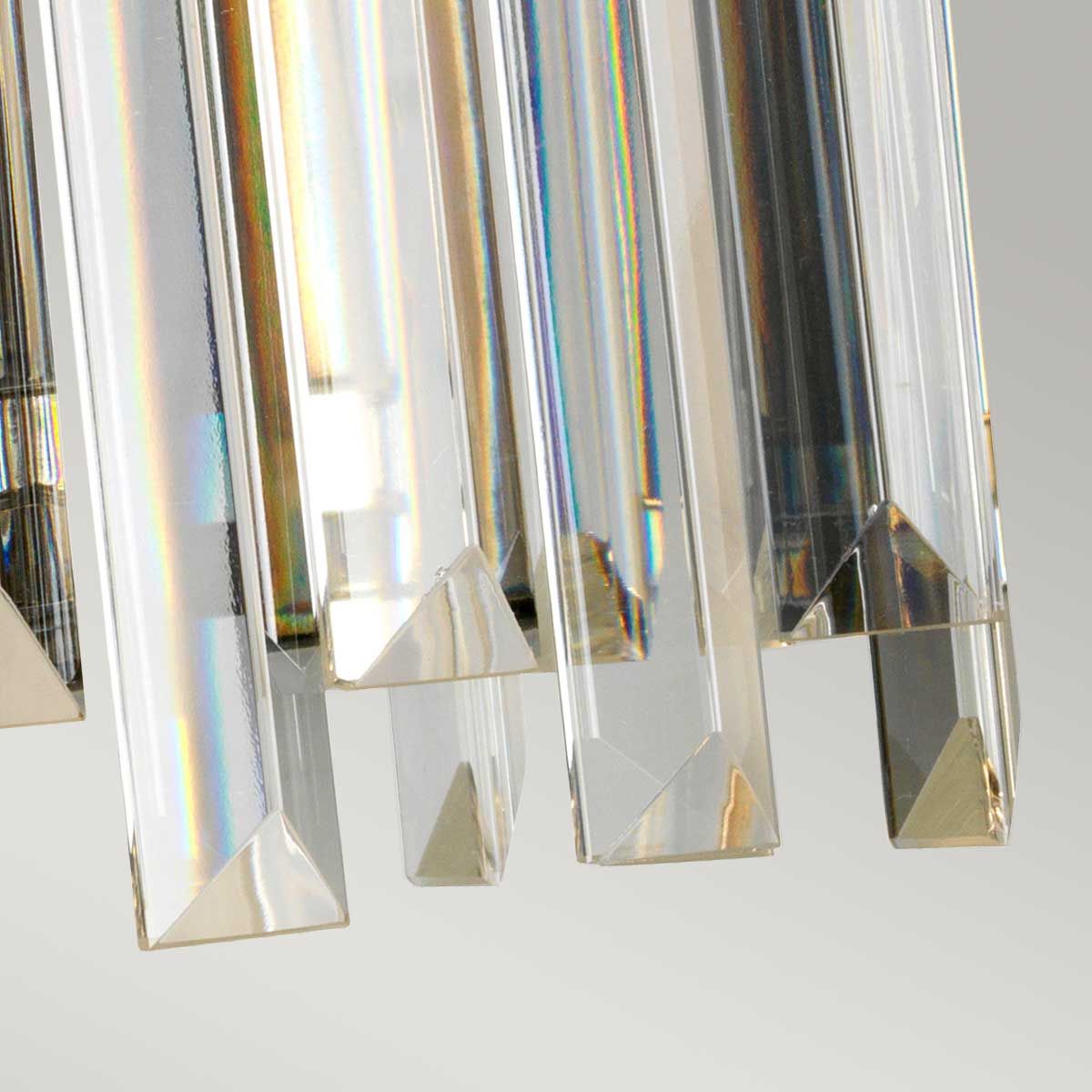 Aries Light Wall Light in Polished Nickel
