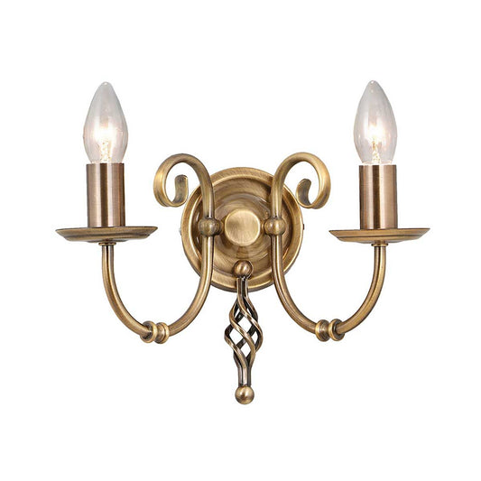 Artisan Light Wall Light in Aged Brass