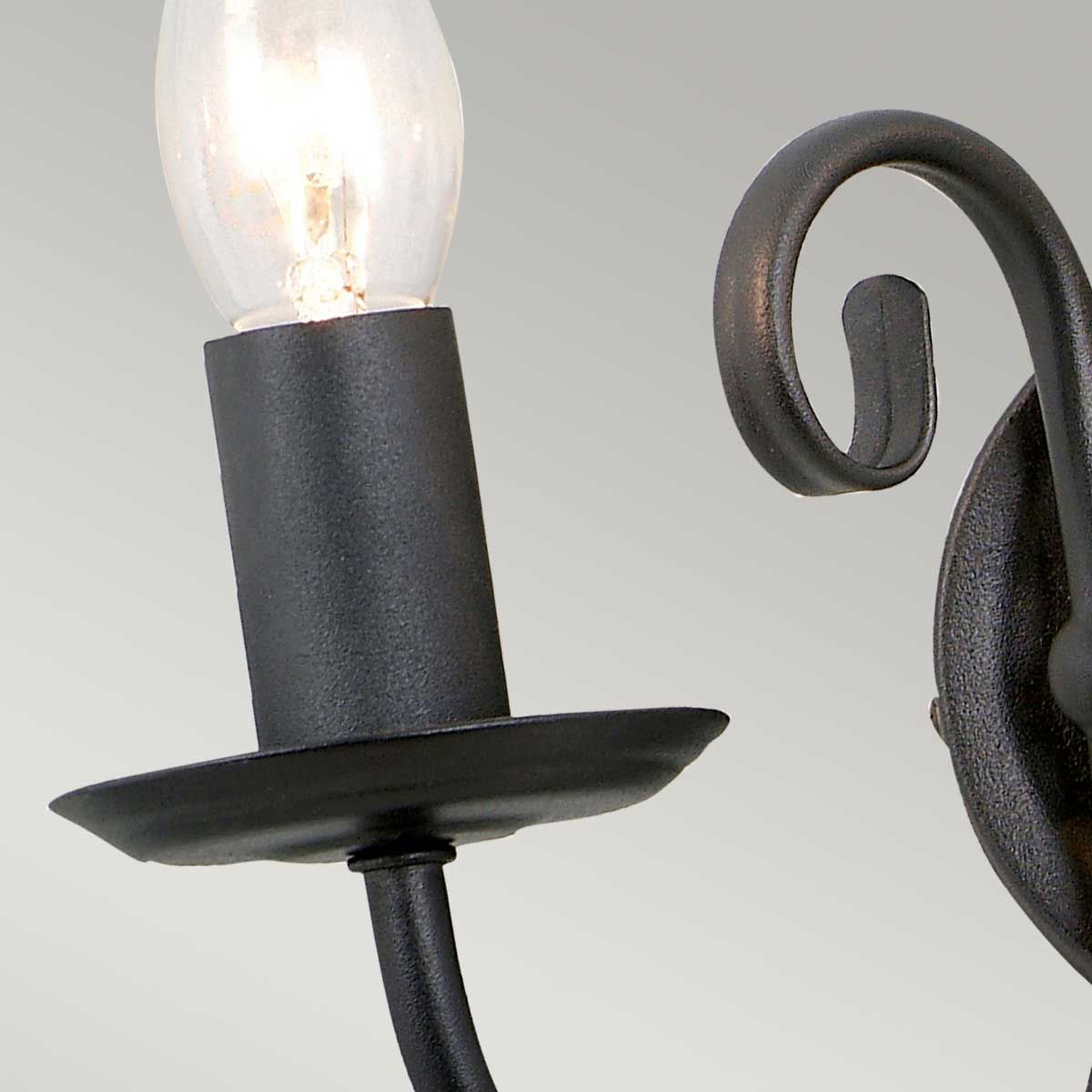 Artisan In Light Wall Light In Black