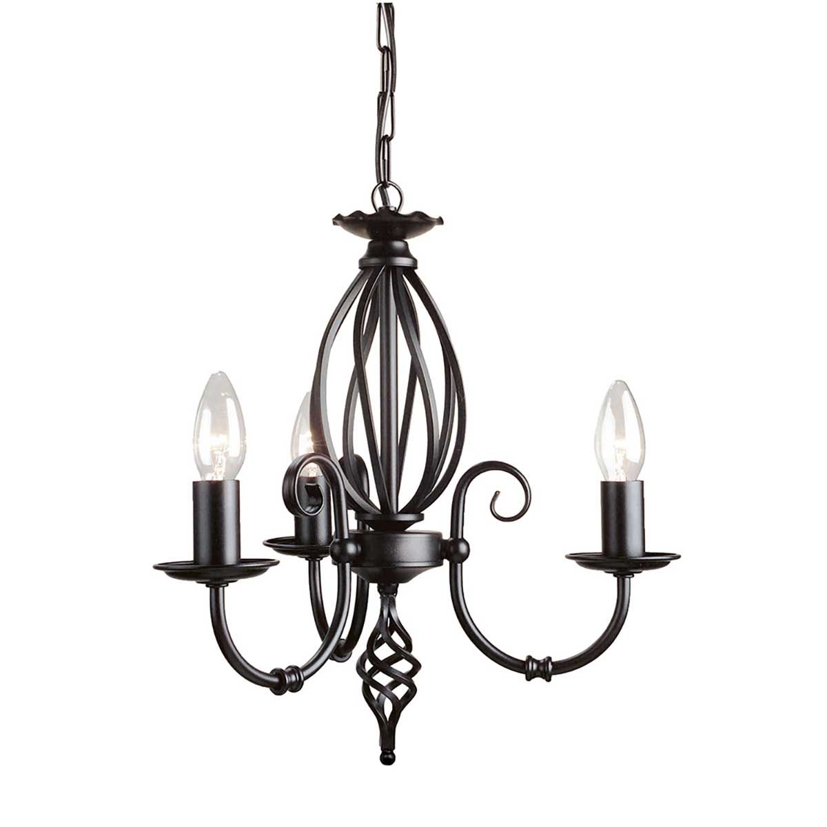 Artisan Light Chandelier in Black