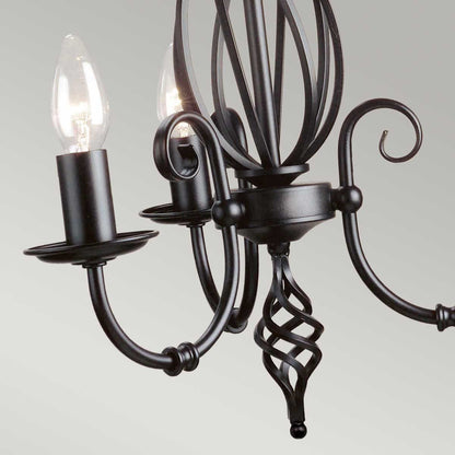 Artisan Light Chandelier in Black