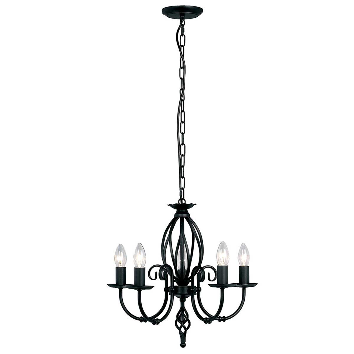 Artisan Light Chandelier in Black