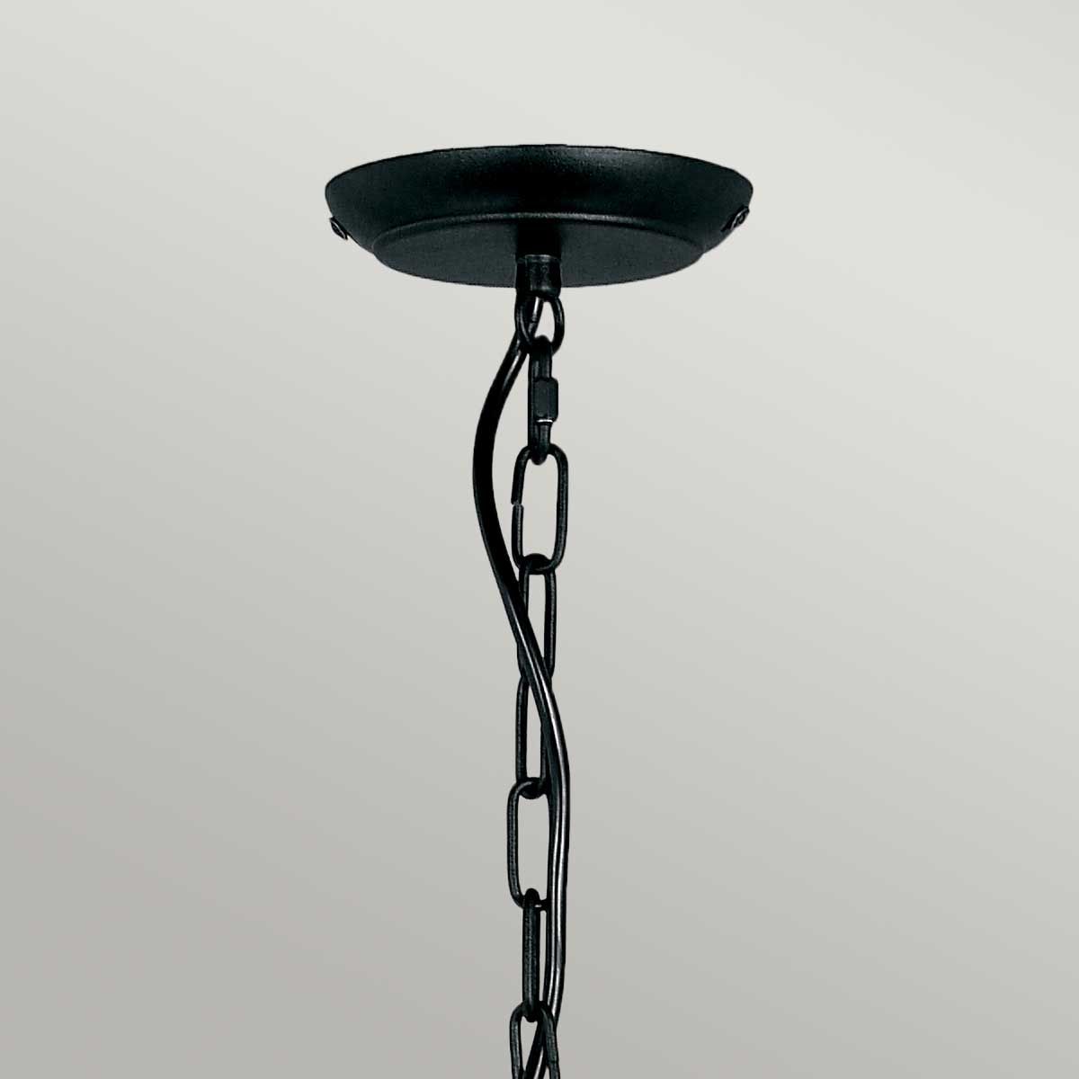 Artisan Light Chandelier in Black