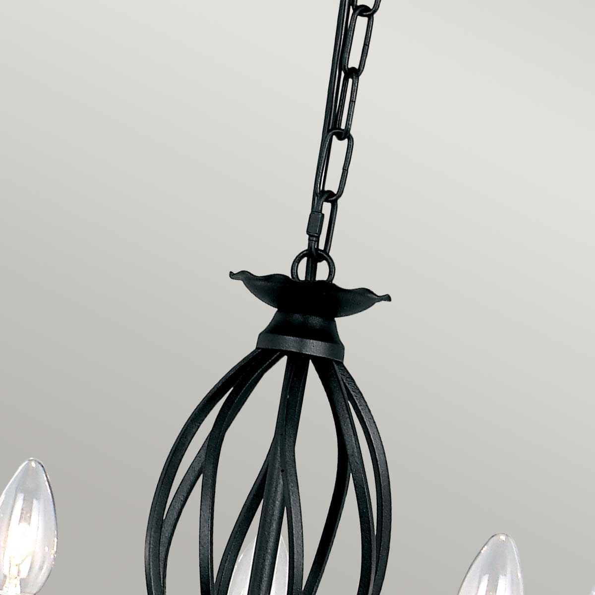 Artisan Light Chandelier in Black