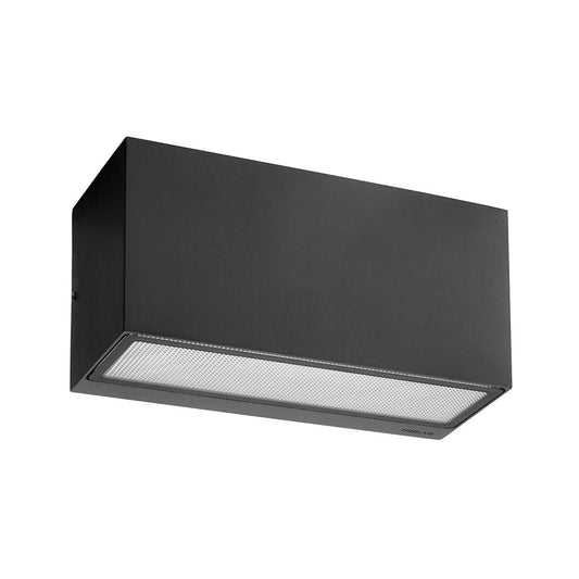 Asker Light Up/Down E27 in Graphite in Graphite