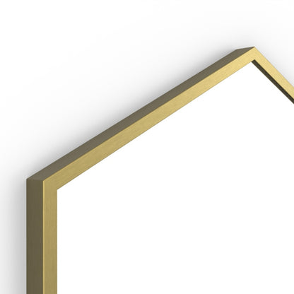 Docklands Hexagon Mirrors - 50x75cm