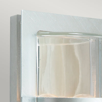 Basel Light Wall Lantern in Galvanised With Clear Glass