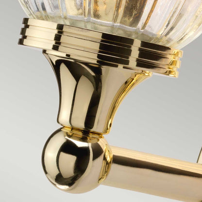 Austen Light Wall Light in Polished Brass