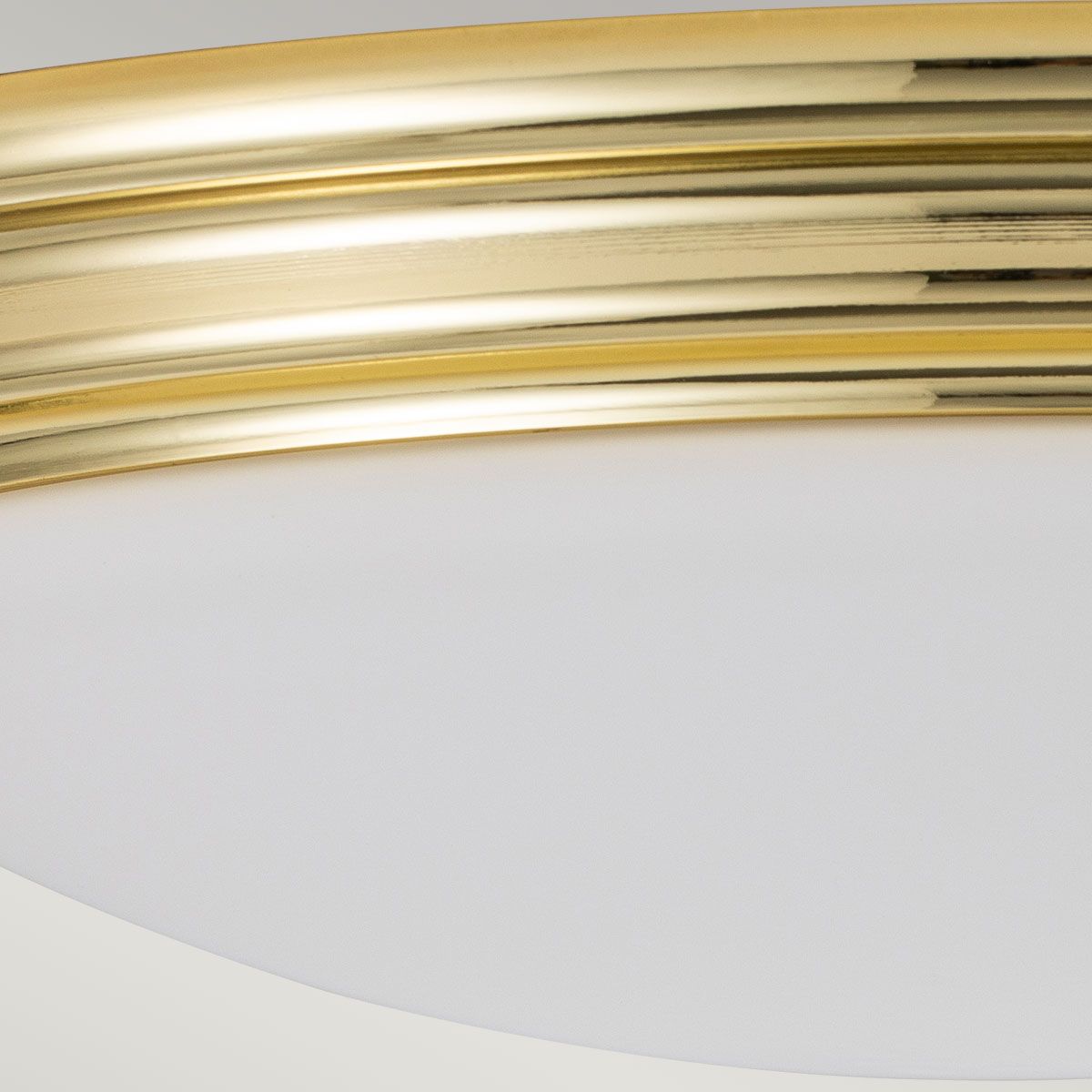 Brompton Light Flush in Polished Brass