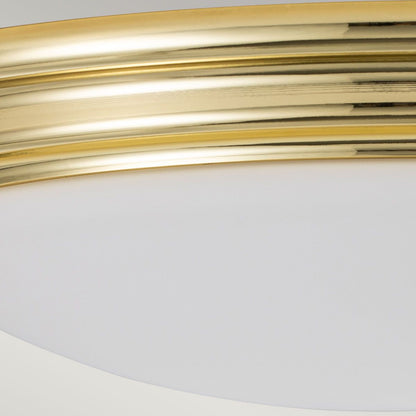 Brompton Light Flush in Polished Brass