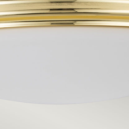 Brompton Light Flush in Polished Brass