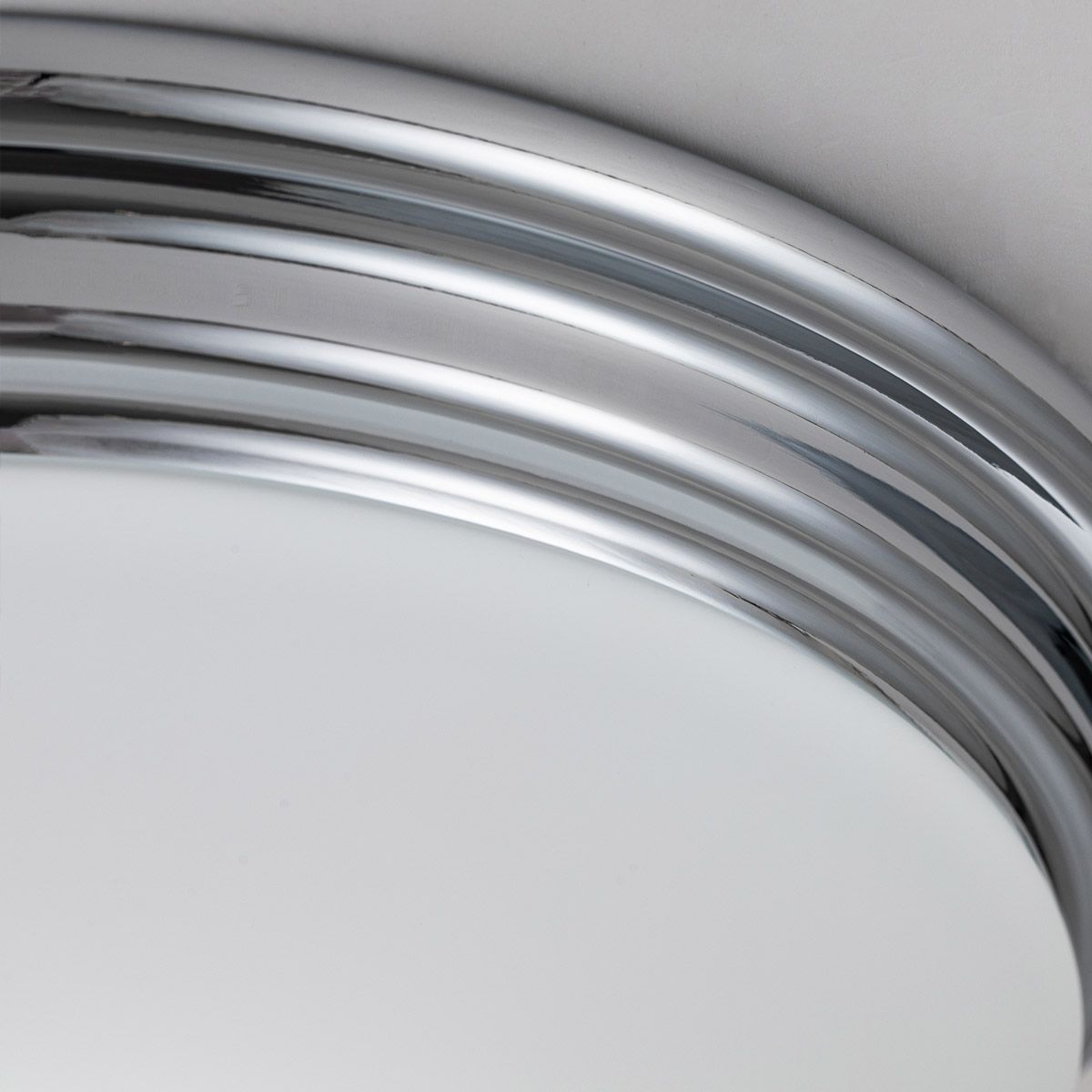 Brompton Light Flush in Polished Chrome