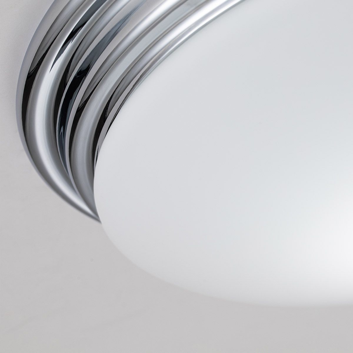 Brompton Light Flush in Polished Chrome