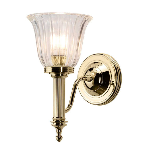 Carroll Light in Polished Brass