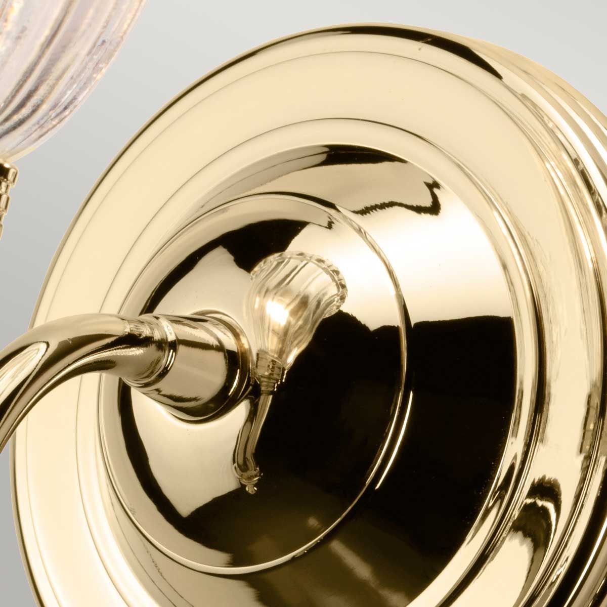 Carroll Light in Polished Brass