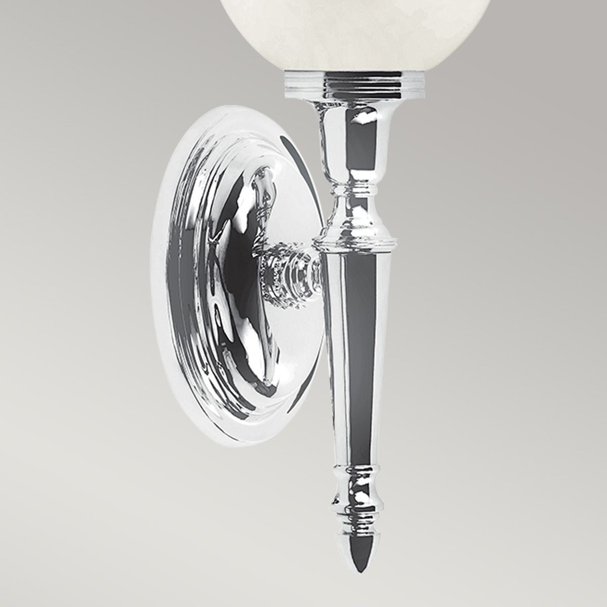 Dryden Light Wall Light Bathroom in Polished Chrome