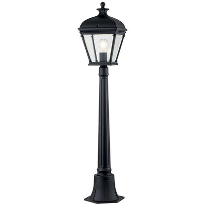 Bayview Light Medium Pillar Lantern in Black