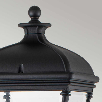 Bayview Light Medium Pillar Lantern in Black