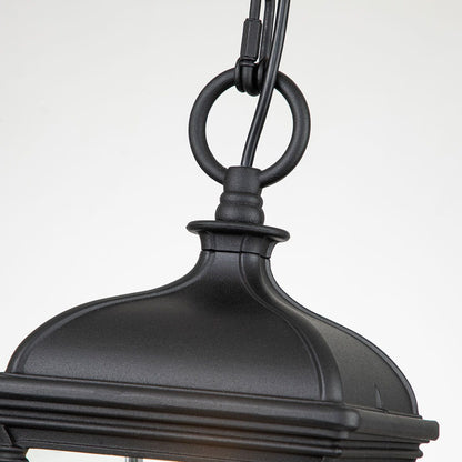 Bayview Light Medium Chain Lantern in Black