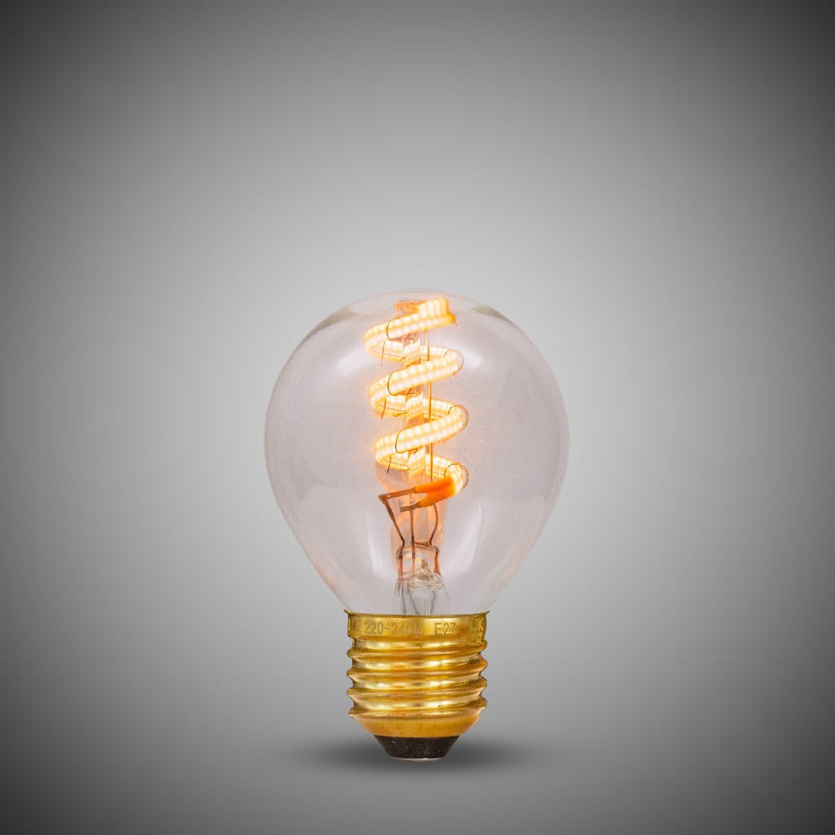 Soho Lighting 3W Golfball G45 Dim to warm  E27 Clear LED Bulb