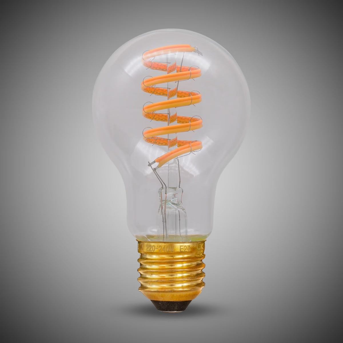 Soho Lighting 7W GLS A60 Dim to warm  E27 Clear LED Bulb