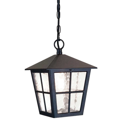 Canterbury In Light Chain Lantern In Black