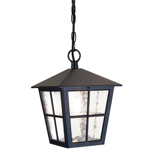 Canterbury In Light Chain Lantern In Black