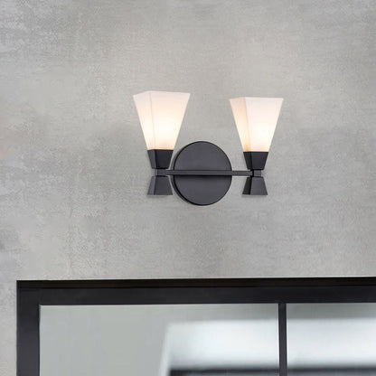 Bowtie Wall Light in Matte Black